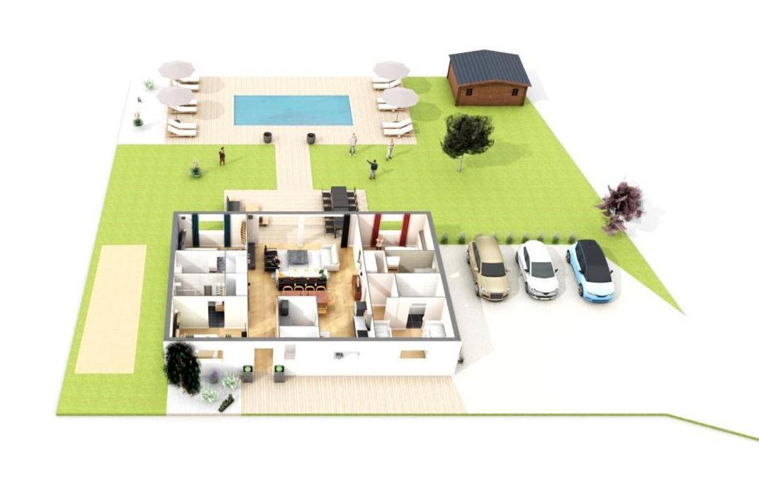 La Villa Face Au Lac Saramon Extérieur photo