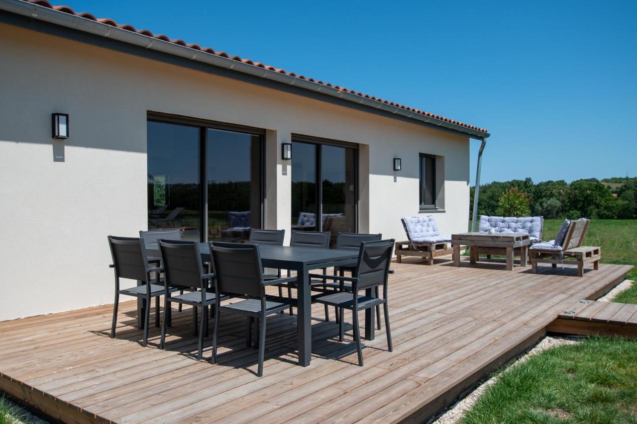 La Villa Face Au Lac Saramon Extérieur photo